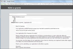 ScholarOne example email ScholarOne example email