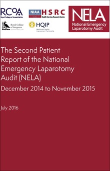 The Second Patient Report of the National Emergency Laparotomy Audit 2016 - COVER